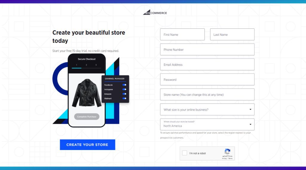 bigcommerce free trial