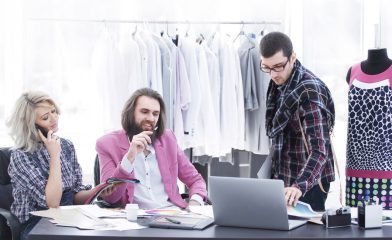 eCommerce development experts in a strategy meeting