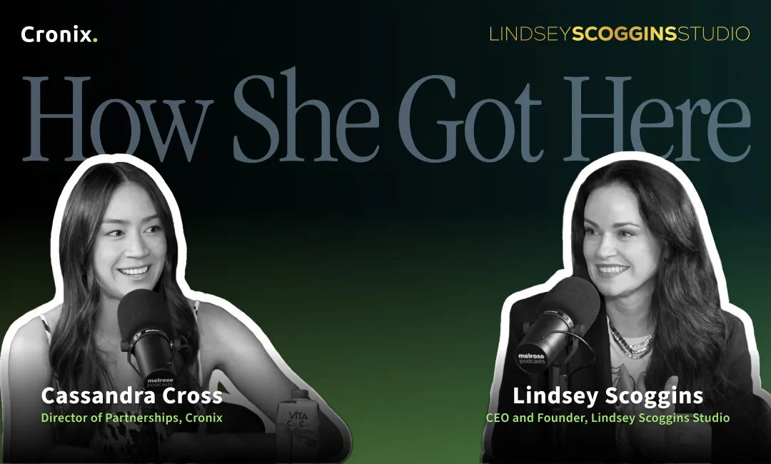 Featured image of Lindsey Scoggins discussing her Custom Jewelry Journey on the How She Got Here Podcast